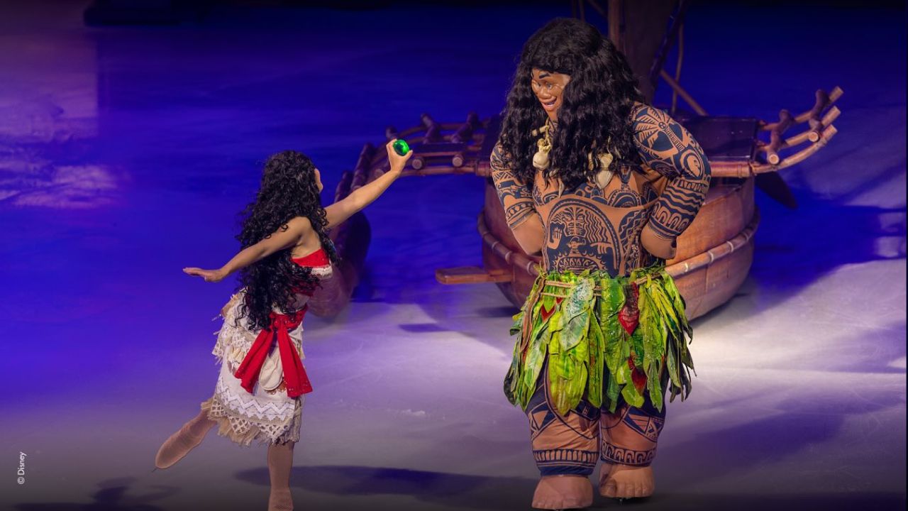 disney on ice moana and maui