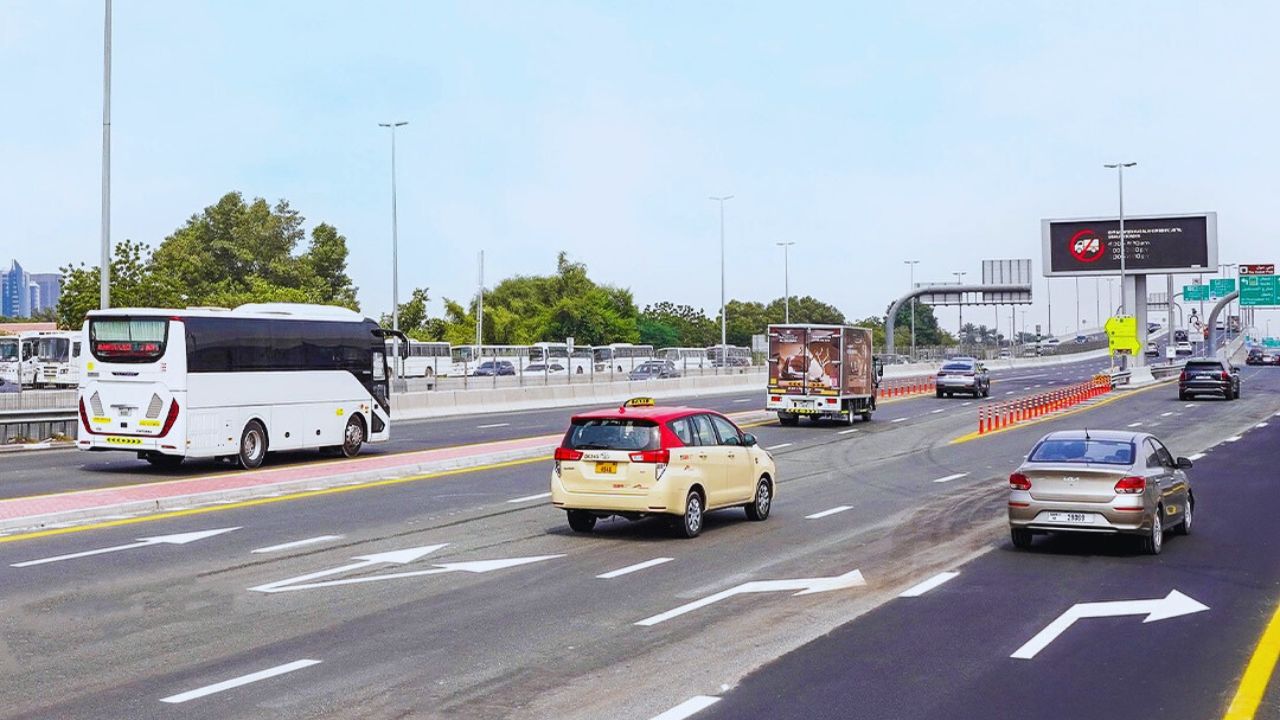 Enhancements between sheikh zayed and al khail road