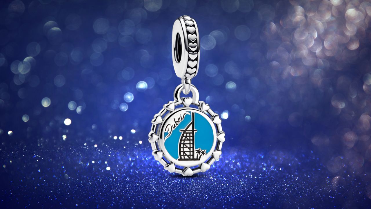 Pandora x burj al arab dangle charm