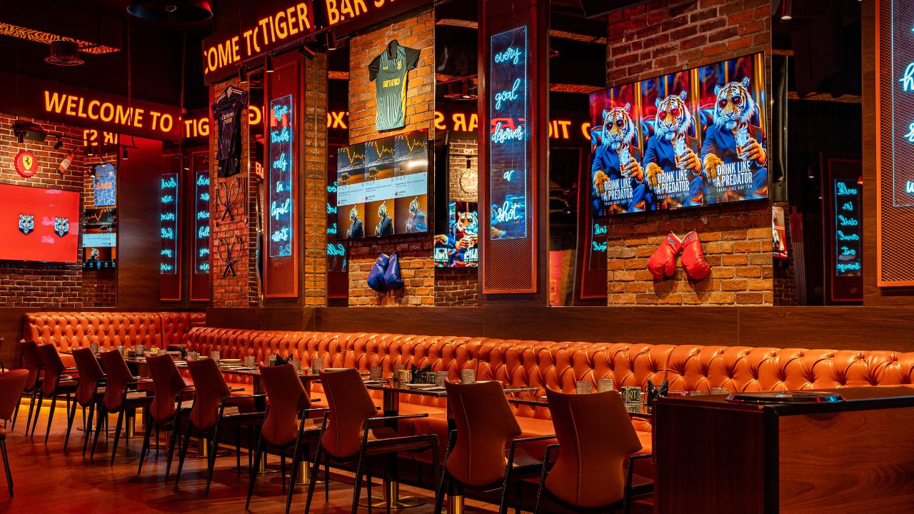 Tiger bar dubai interior