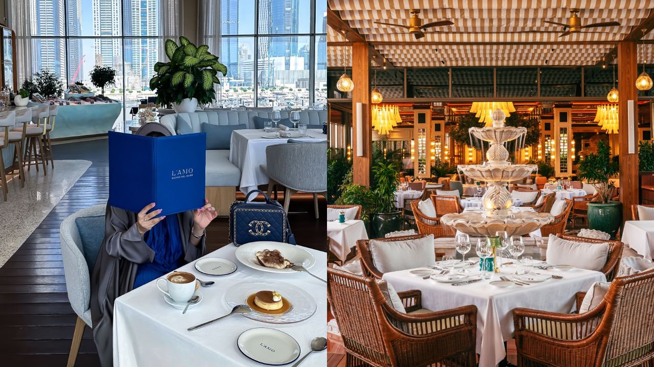 L’amo bistro del mare and signor sassi , ferragosto in dubai