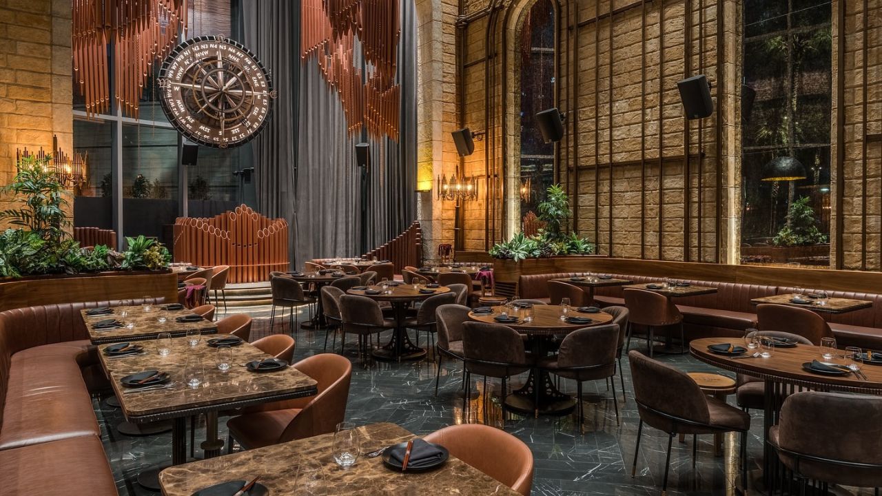 amelia lounge & restaurant interior