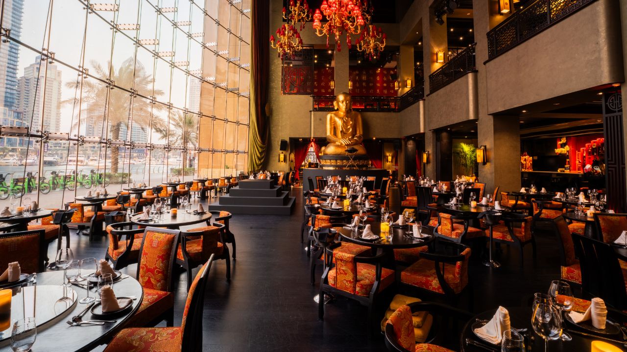 Buddha bar dubai interior
