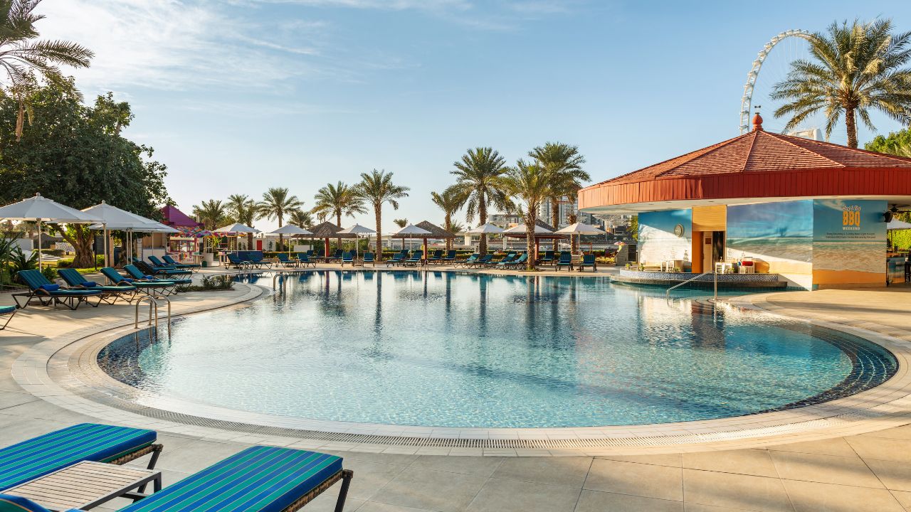 Sheraton jbr pool party