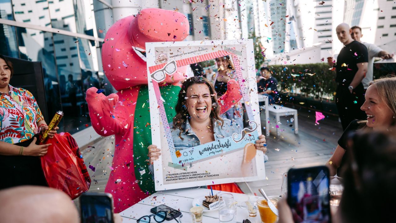 Wanderlust brunch at jw marriott marquis hotel dubai