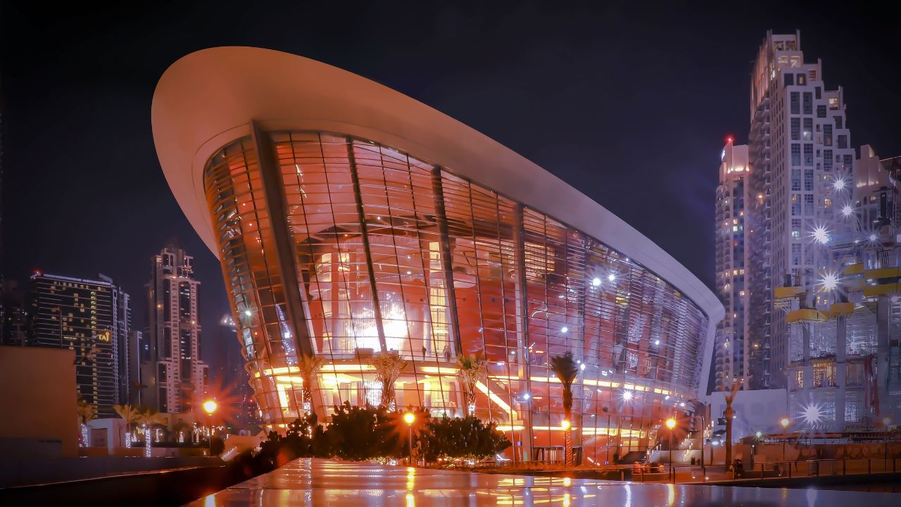 exterior image of dubai opera