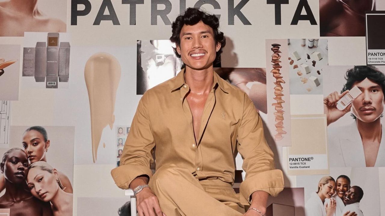 celebrity makeup icon Patrick Ta