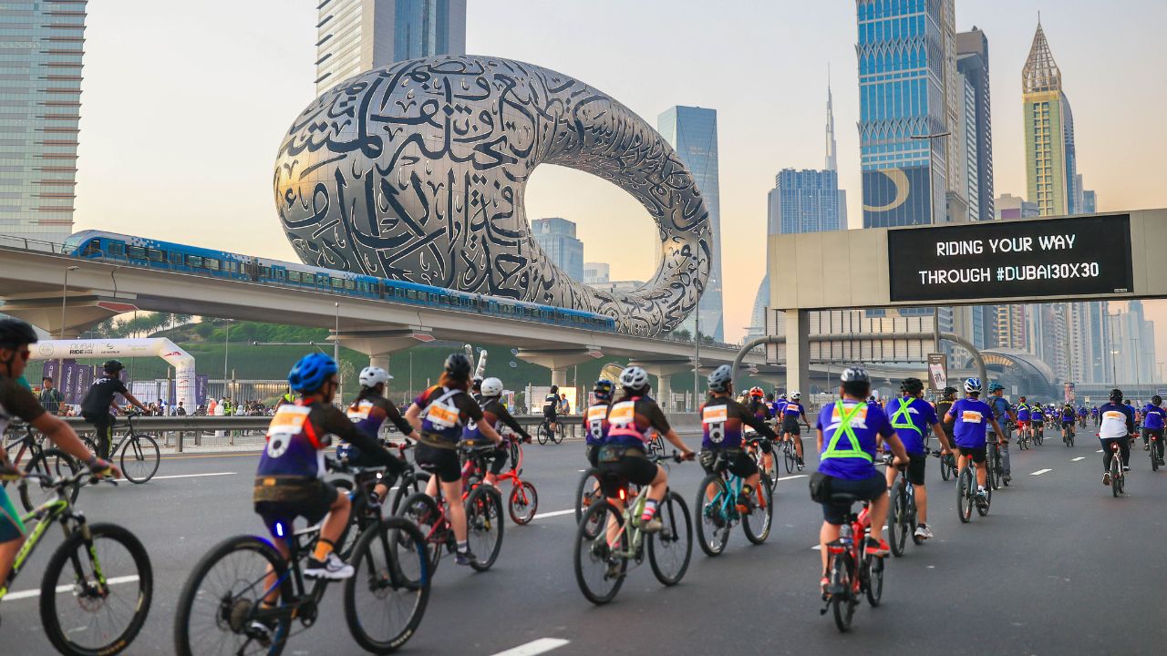 Dubai fitness challenge dubai ride