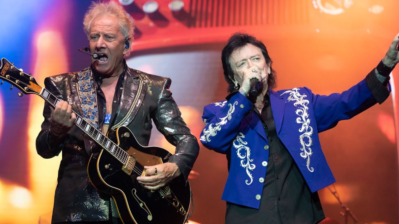 Air Supply performing live at the 50th Anniversary Celebration in Dubai.