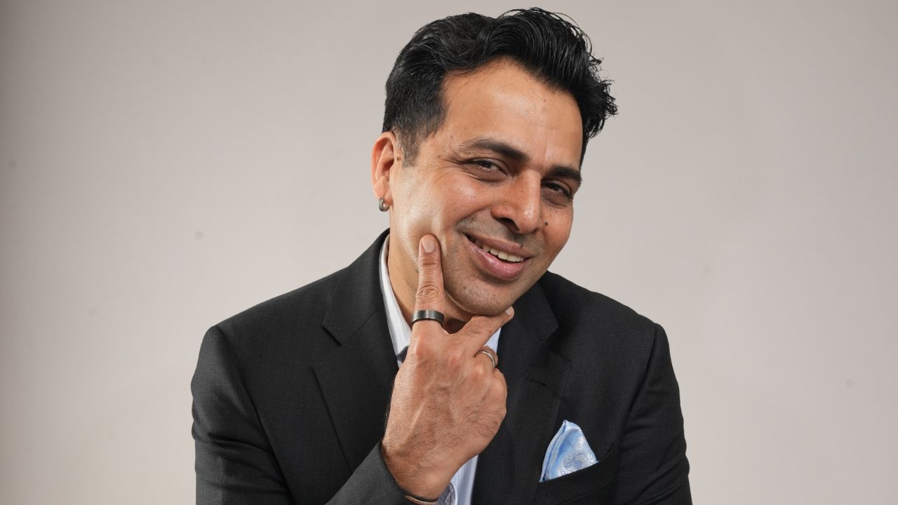 man smiling for the camera