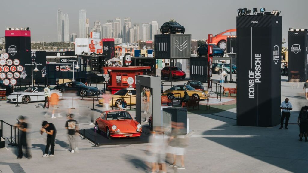 icons of porshe dubai