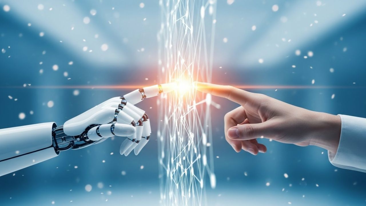 AI robot and human