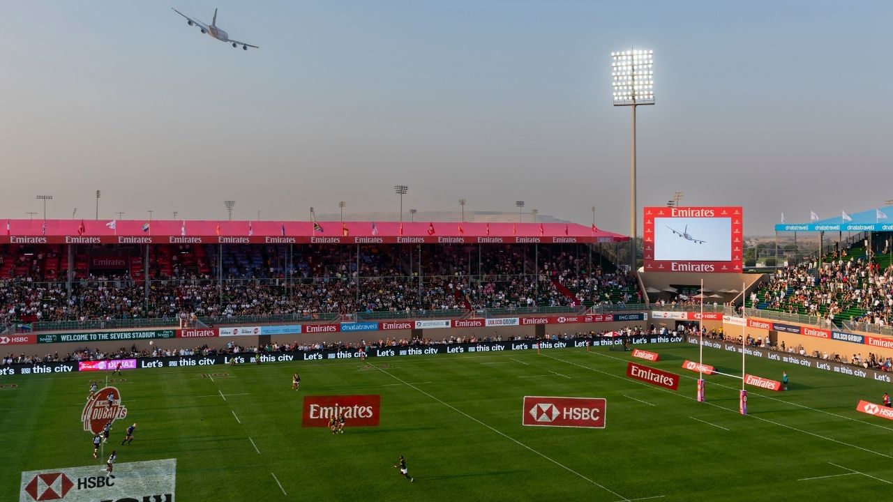 Emirates Dubai 7s flyover