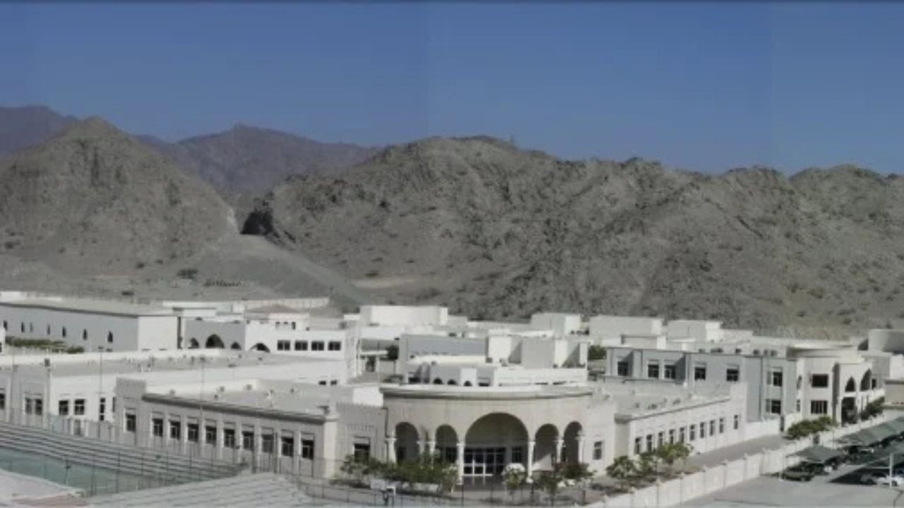 exterior of fujairah private academy