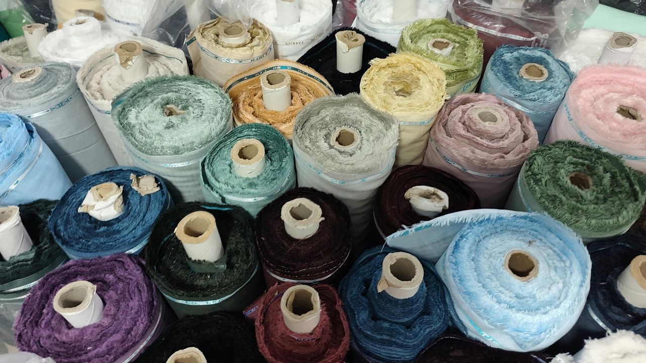 bunch of textile