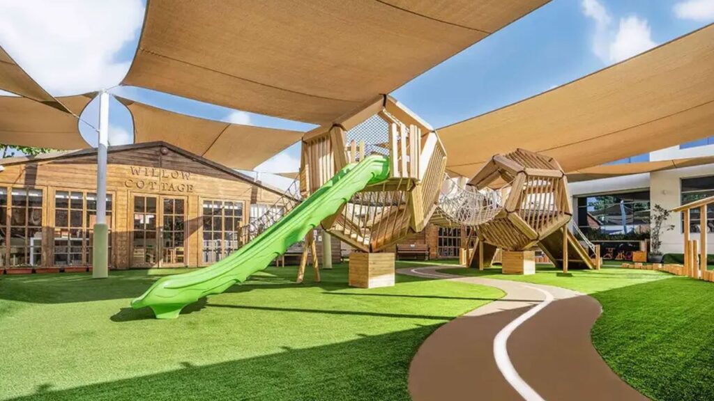 nursery playground morning time