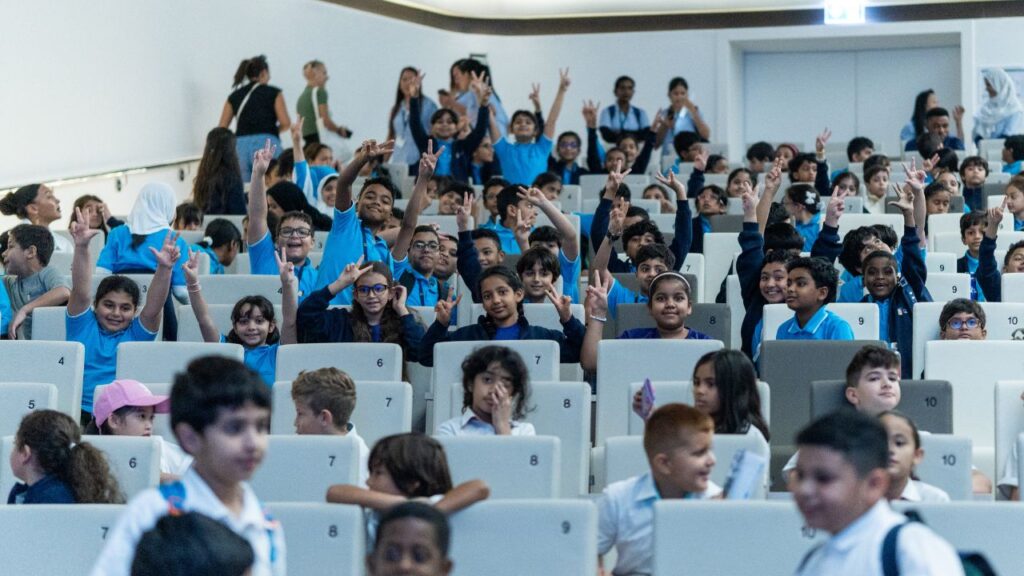 Children enjoying an event together