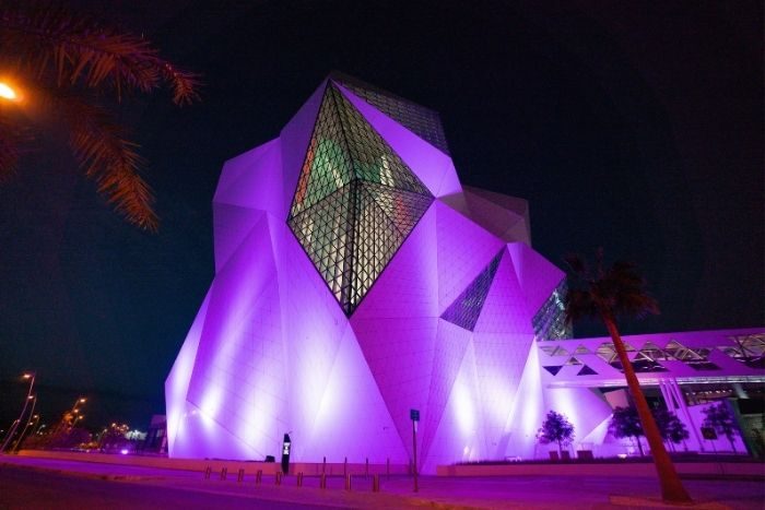 Yas Island Abu Dhabi Turns Purple To Mark Emirati Children’s Day