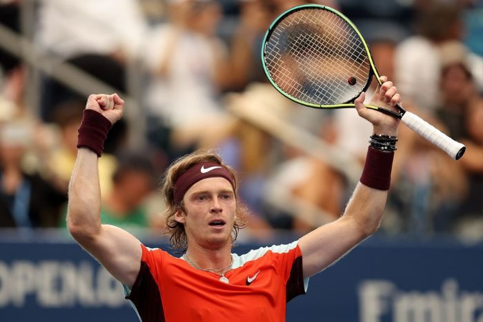 Andrey Rublev In Mubadala World Tennis Championship 2022