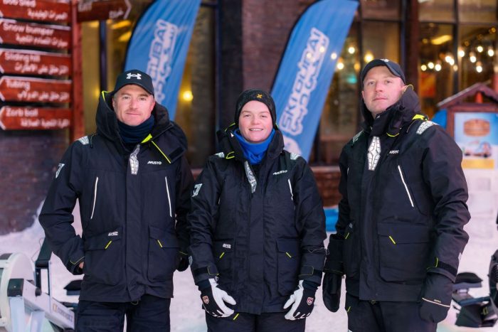Arctic Challenge Crew in Dubai for the Arabian Ocean Rowing Team