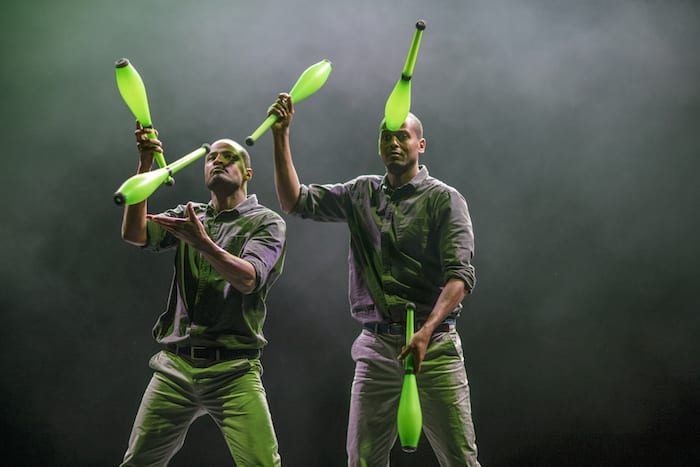 Bibi And Bichu Juggling1 (Photo By Rod Penn)