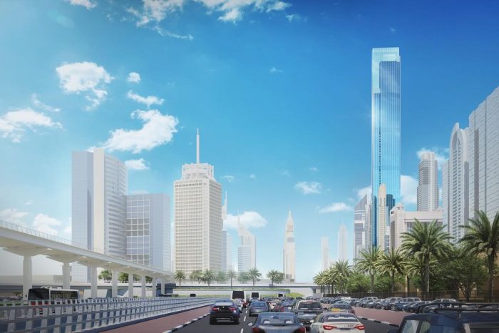 world’s second tallest tower in Dubai Burj Azizi