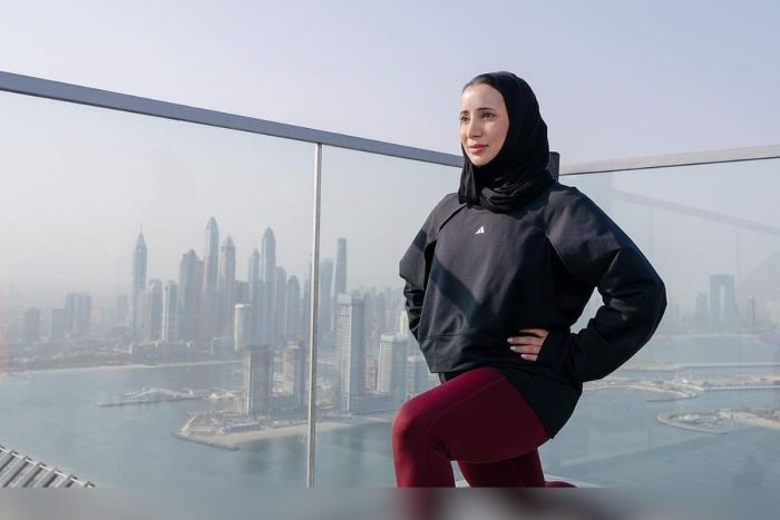 Dubai Fitness Challenge 2024 featuring an Adidas ambassador