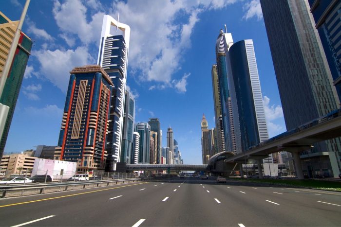 Dubai to Abu Dhabi highway E11 reopen