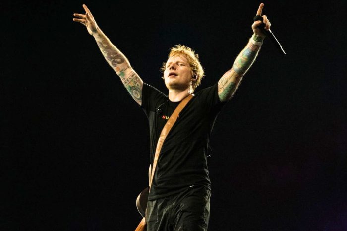 Ed Sheeran in Abu Dhabi