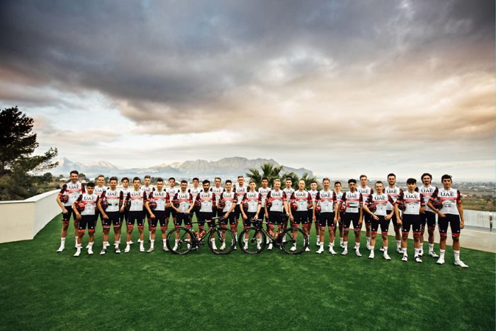 Emirati Cycling In Uae