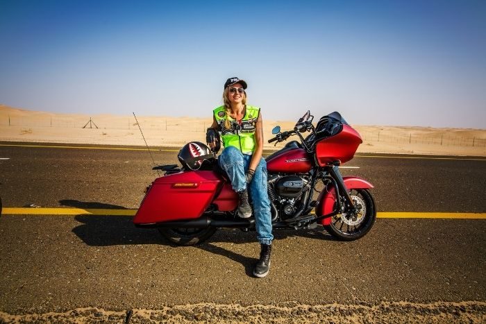 Harley Davidson Abu Dhabi Gabrielle Bou Rached