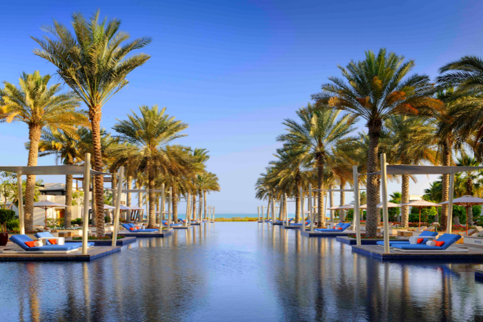 Park Hyatt Abu Dhabi hotel swimming pool in abu dhabi