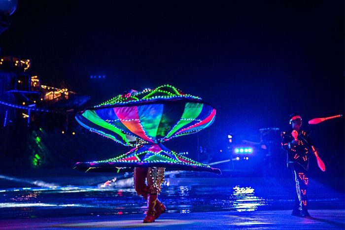 Neon nights yas waterworld