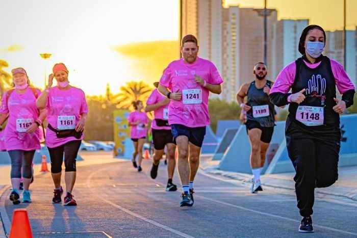 Zayed Sports City Pink Run 2022