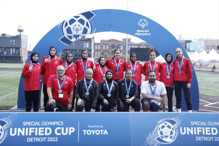 Special Olympics uae unified cup Detroit