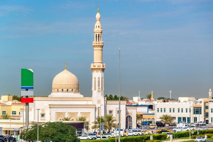 Mosque in Dubai for Islamic New Year 2024