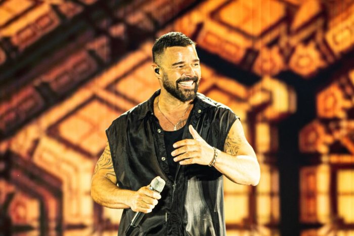 Latino Star Ricky Martin Performs In Dubai In December