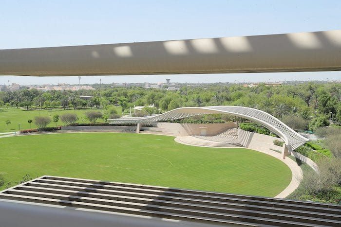 Umm Al Emarat Park Green Jogging Track