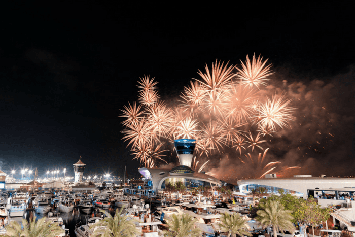 Yas Marina Fireworks