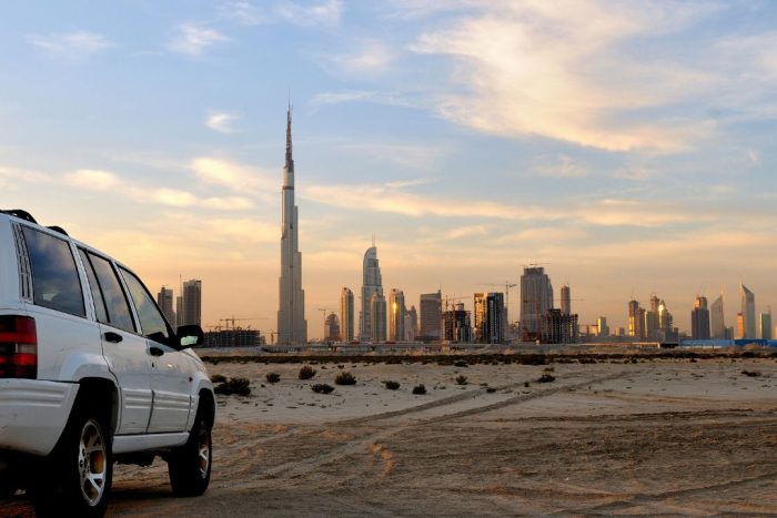 dubai car free zone