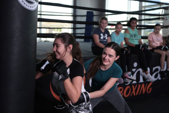 self-defence specialist Leah Nicholls is arming teenage girls in the UAE