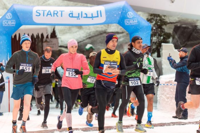 DXB Snow Run 2025 at ski dubai