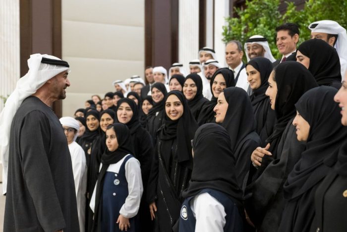 uae president celebrates ramadan with teachers and students